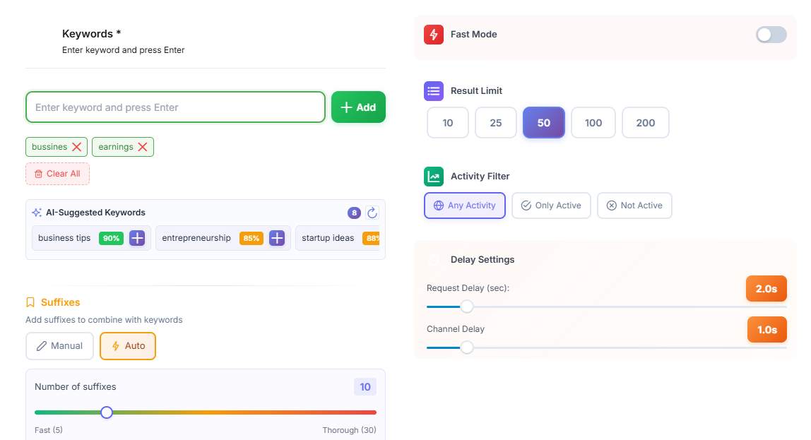 filtres telegram parsing
